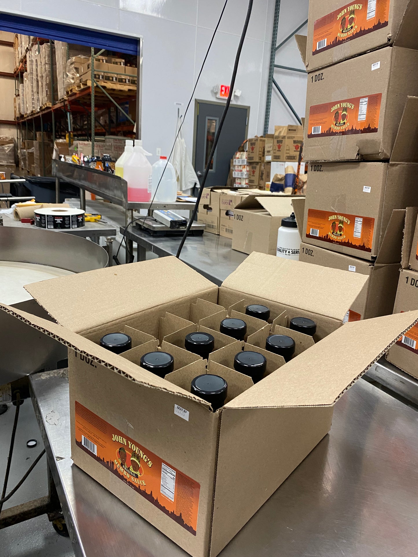 John Young's Original Spicy Mumbo Sauce (CASE/ 12 x 16 oz. bottles)