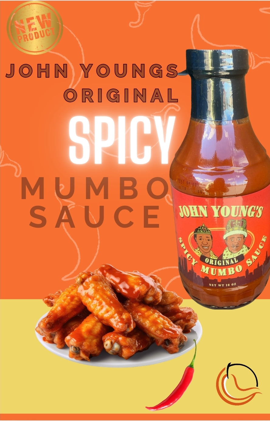 John Young's Original Spicy Mumbo Sauce (16 oz) John Young's Original Mumbo Sauce